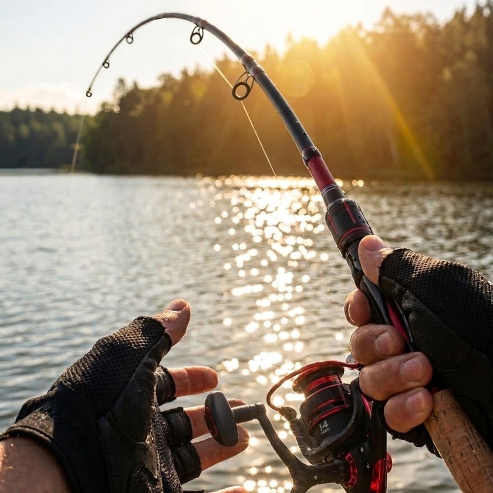Fishing Rod Carbon Fiber - Ultralekka wędka z włókna węglowego 1.8m