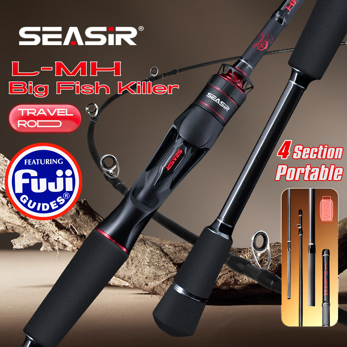 Seasir Salminus XF M/MH Wędka  – Fishing Rod Surf recenzja i cena