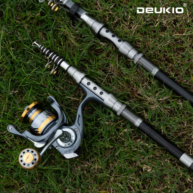 Zestaw wędkarski DEUKIO: teles – Fishing Rod Spinning recenzja i cena