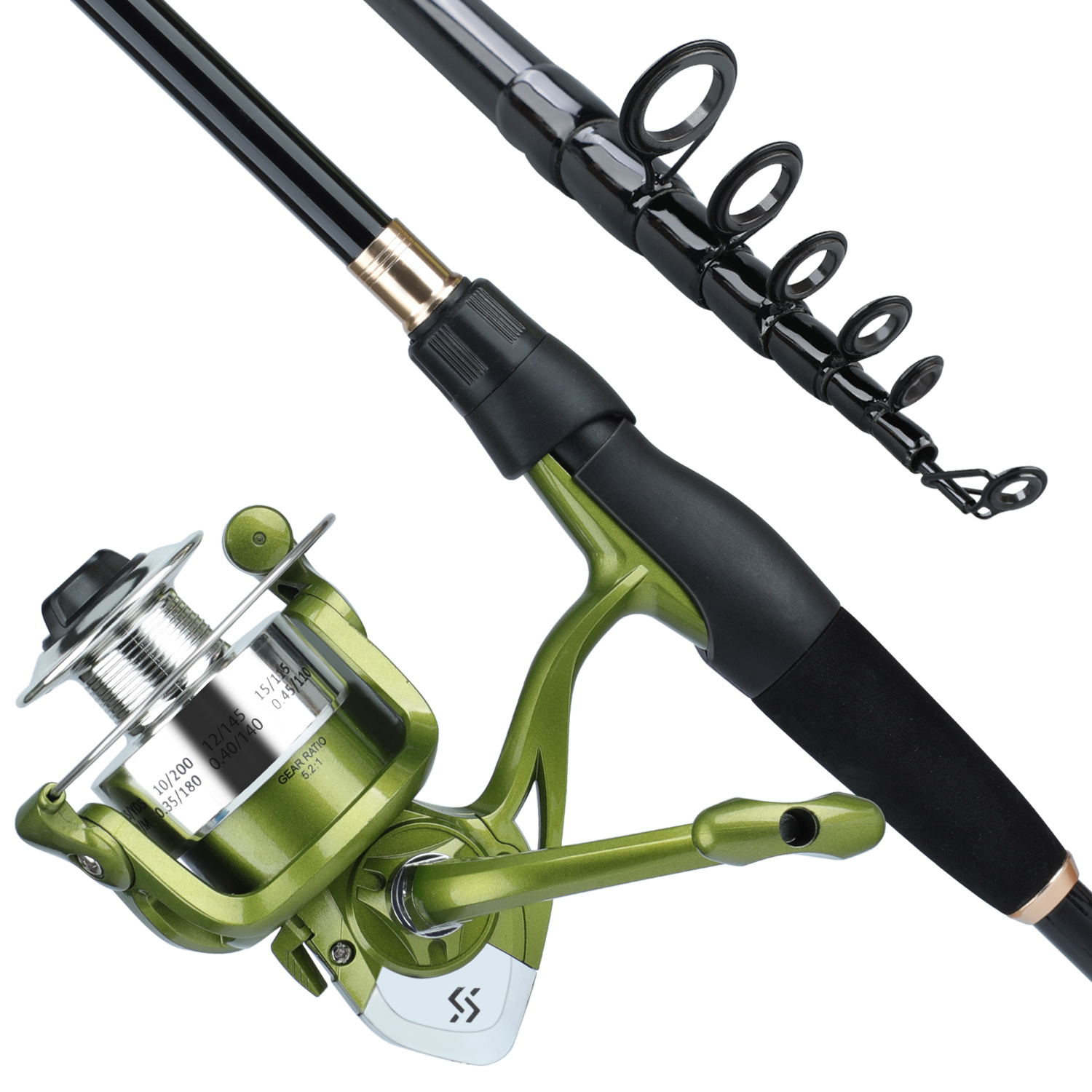 Sougayilang Teleskopowy zestaw – Fishing Rod Spinning recenzja i cena